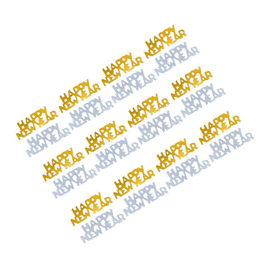 Creative Ball Paper Scrap Festive Atmosphere Creation Gold Rectangular Party Decoration 600Pcs