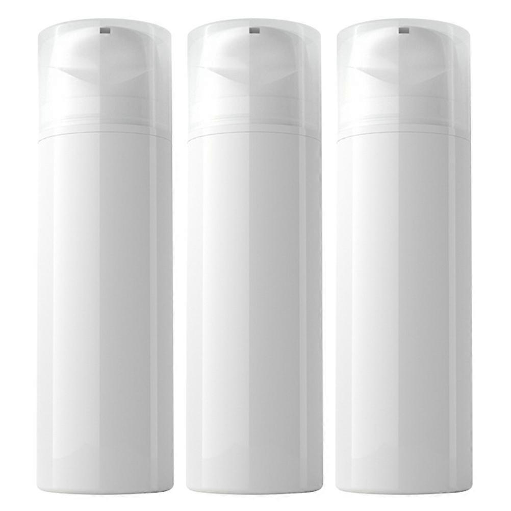 Små flasker for væsker Vakuumpumpeflasker Forsegling Egnet for kremer Lotioner Eterisk olje 3 stk