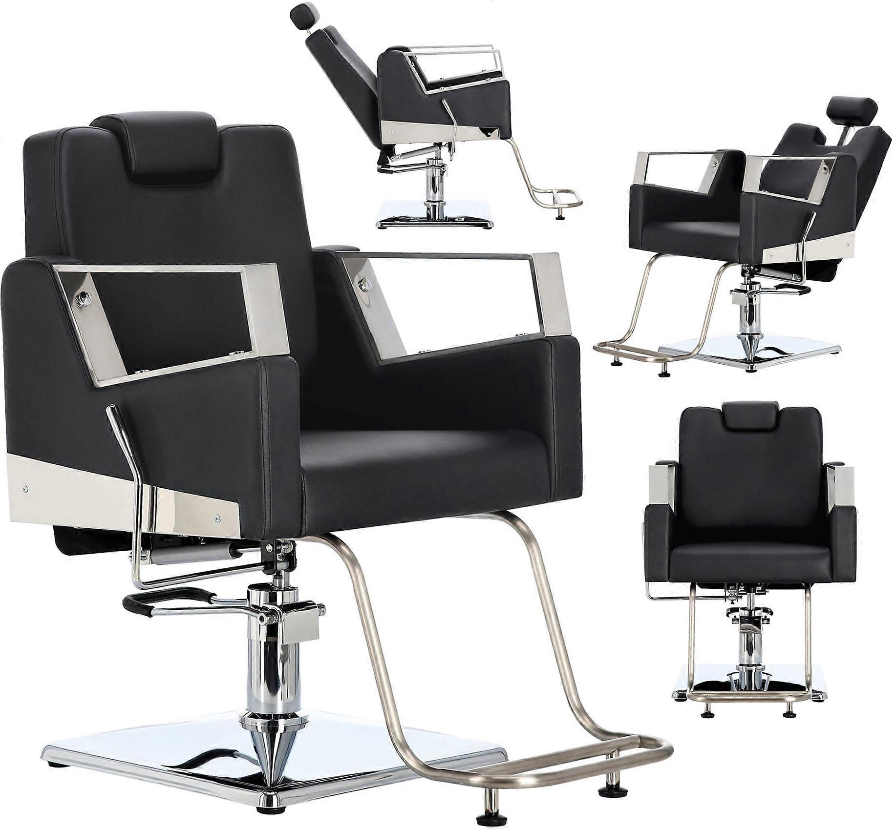 Fotel fryzjerski Juno barberski hydrauliczny do salonu fryzjerskiego barber shop Barberking
