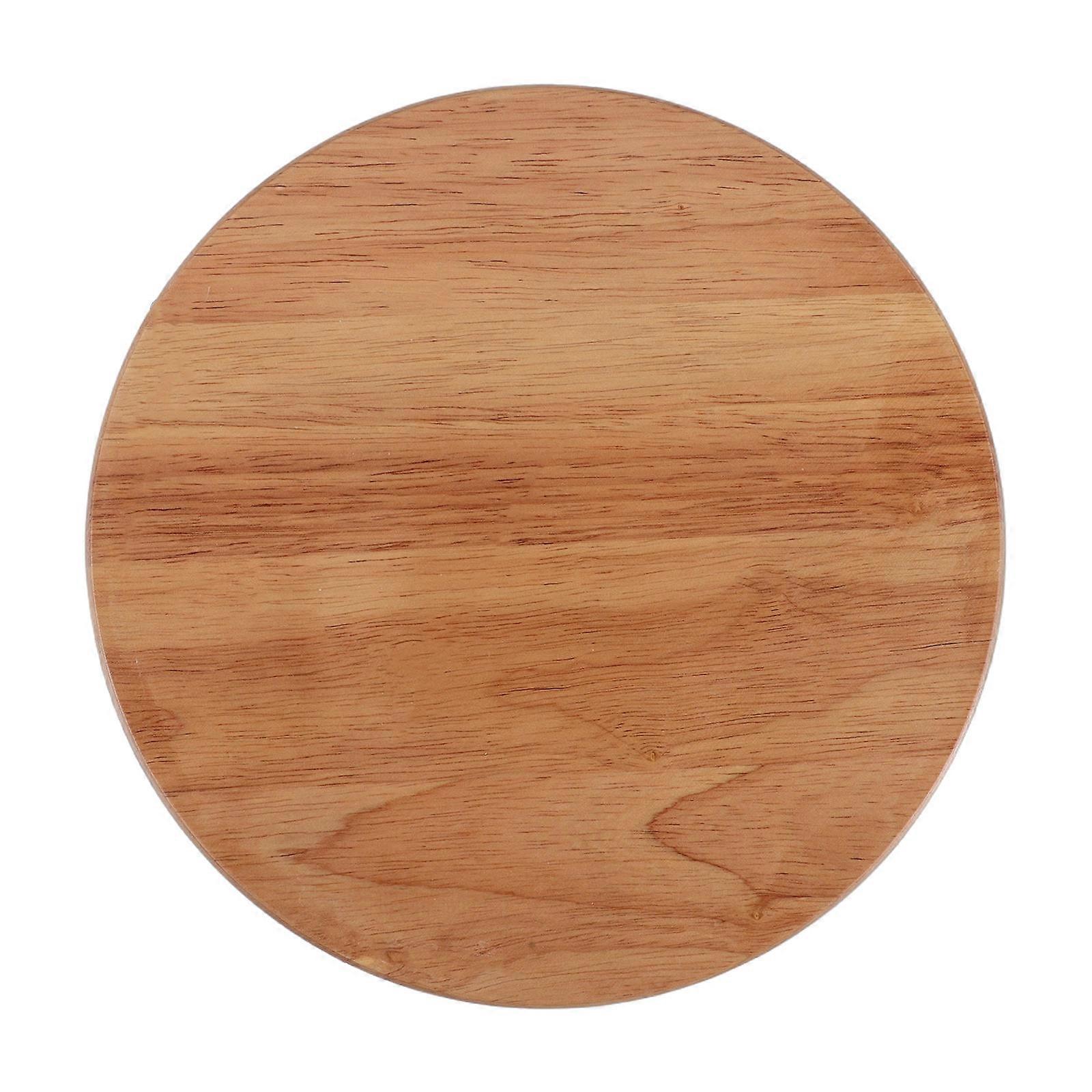 Round Barstool Replacement Seat Wooden Stool Comfortable Seating For Home Use 1Set