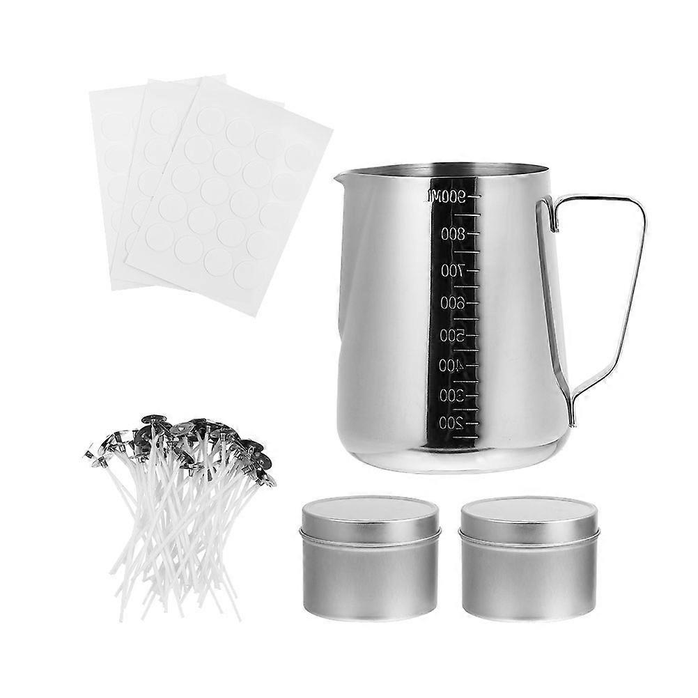 DIY Candles Making Kit Craft Kits Stainless Steel And Paper Material 1 Beginners