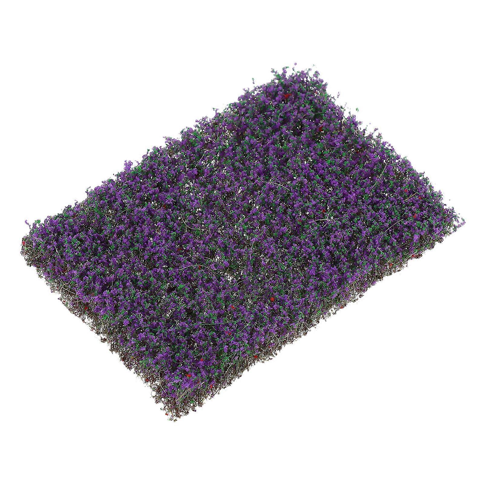 Miniature Artificial Grass Clusters for Model Train Scenery, Realistic DIY Vegetation for Railway Landscaping, High Adhesion Tiny Flower Plants for