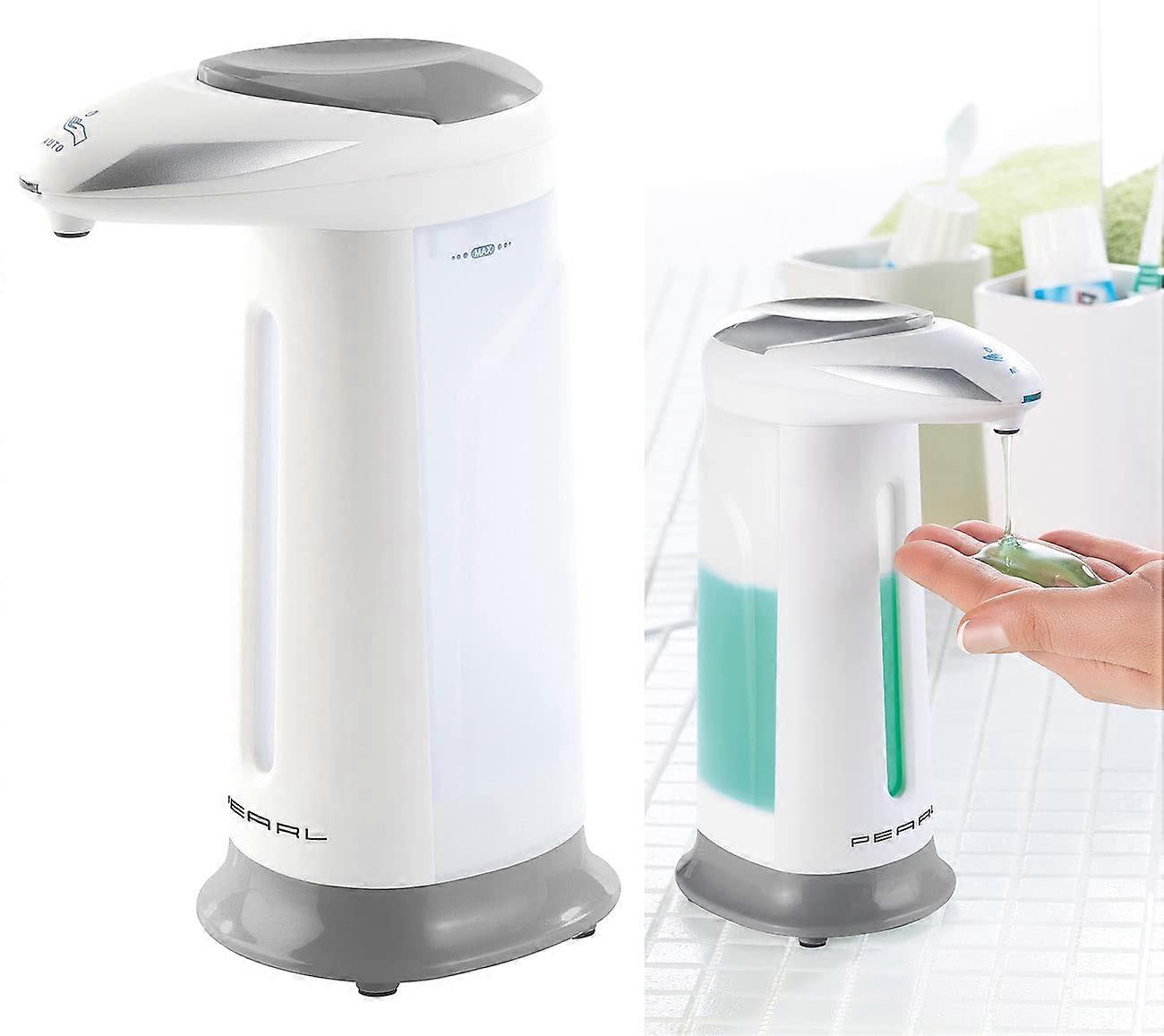 Automatic soap dispenser with motion sensor, grey (electric soap dispenser)