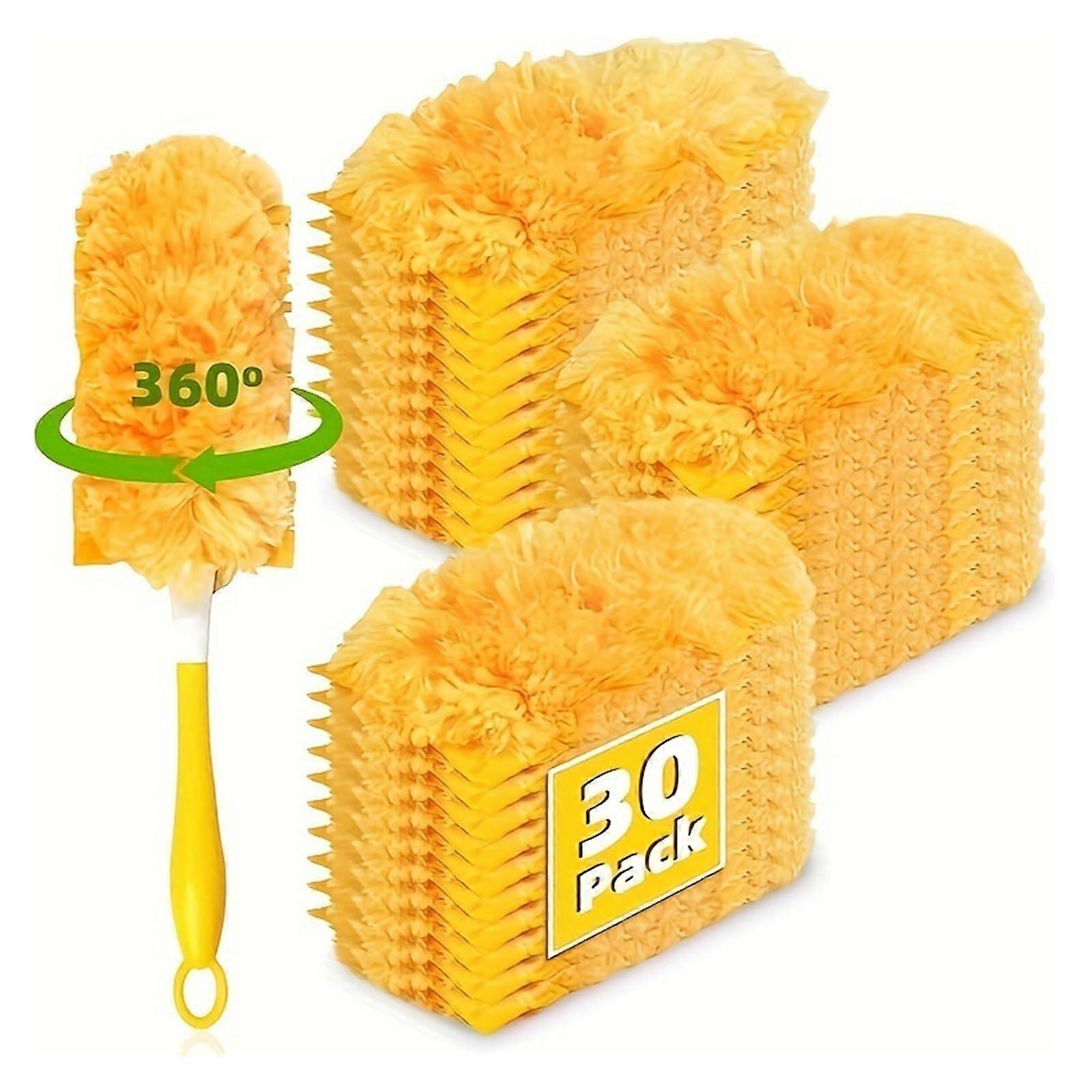 Dust Cloth Replacement Packs Odor-Neutral High-Performance Disposable Dust Cloth Set With 1 Handle For Cleaning