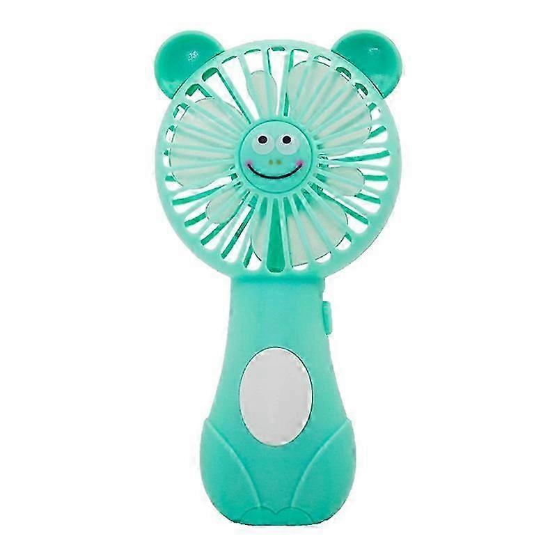 Niedliche Cartoon Tier Fans Soft FoamBlades Angetrieben für Student Panda Kitten Mini