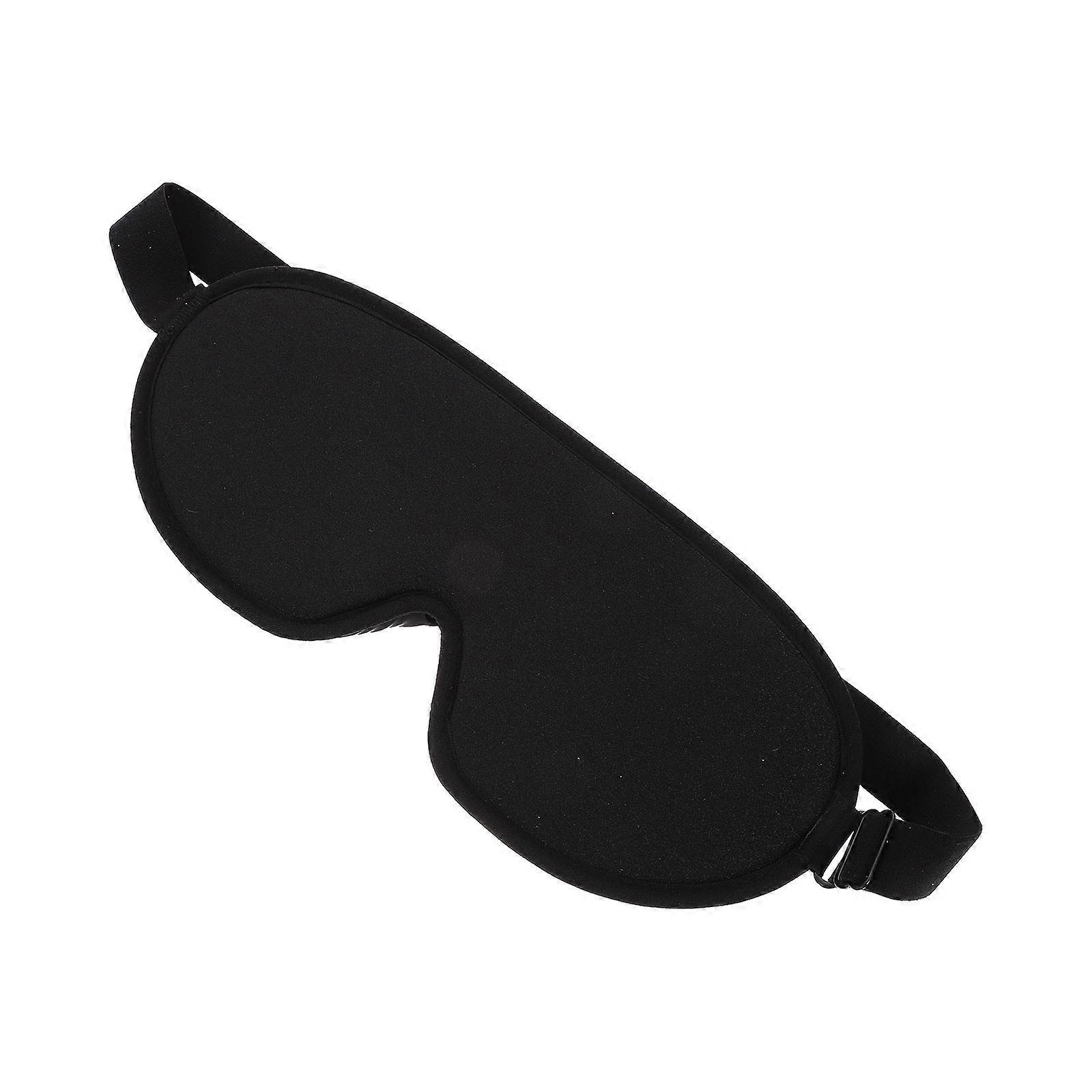 Sleep Eye Mask 3D Design Light Blocking For Adults Ice Silk 24X10X1CM 1Pcs