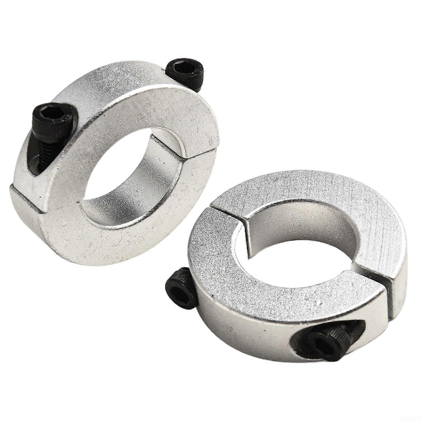 Wave washers – double split rings for timing pulleys, machine tools – 20 mm, 25 mm, 30 mm ID – anodized aluminum (30 mm)