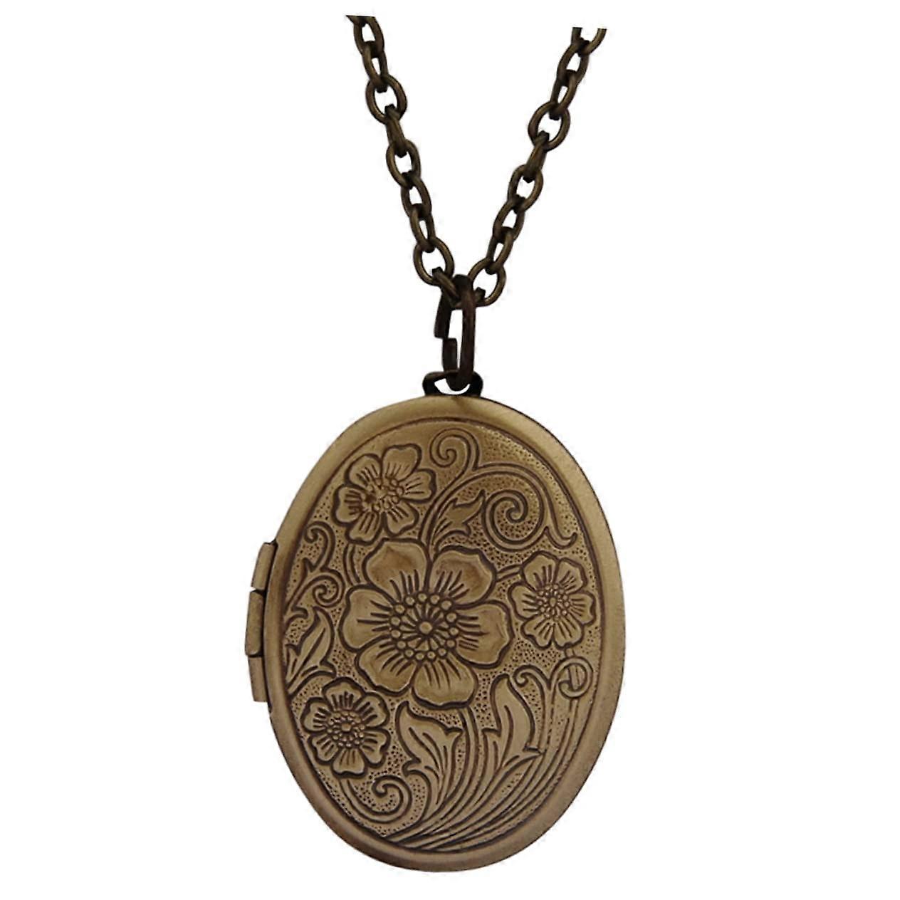 Retro Photo Necklace with Pendant Handcrafted Geometric Design for Memory Pictures for Birthdays Special Occasions