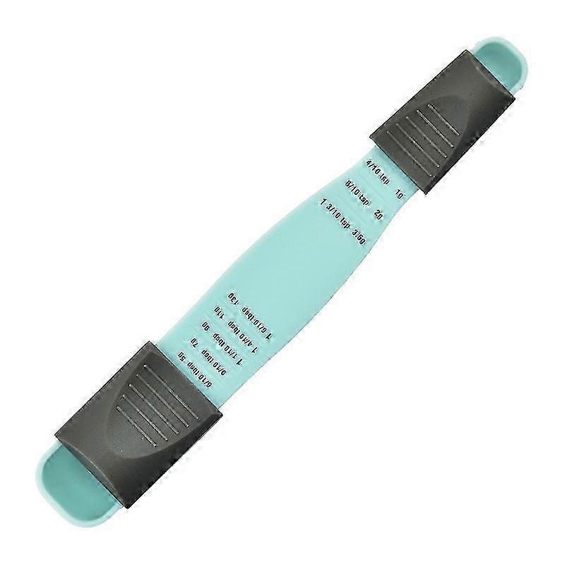 Heat Resistant Multi Level Measuring Spoon Set - Plastic Kitchen Tools with 8 Scale Options