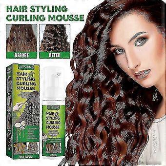 Fluffy Curl Styling Mousse, Anti-Frizz Curl Moisturizing Treatment Foam Styling Mousse