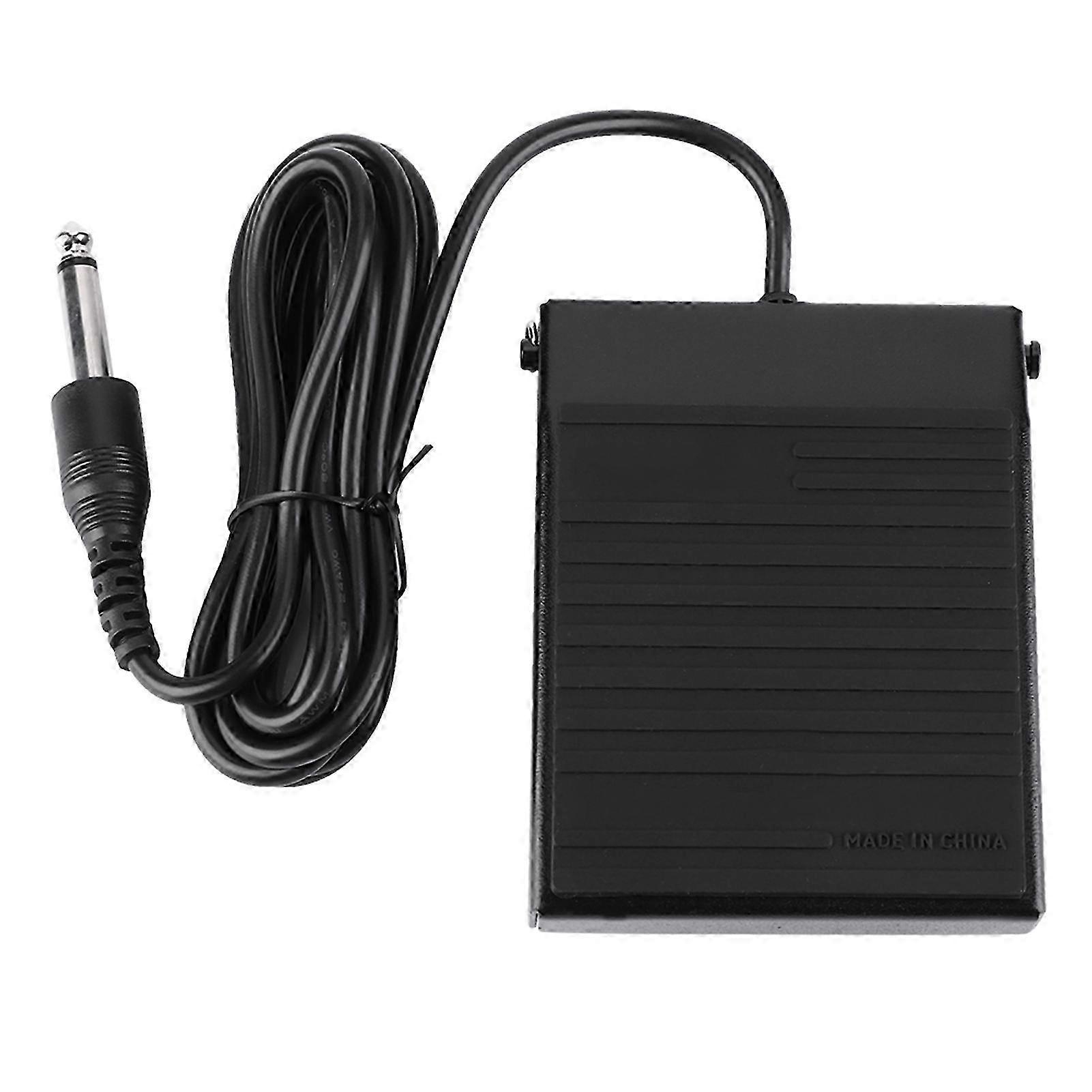 Tenuto Pedal for Piano and Electronic Keyboard with Half Pedaling Function