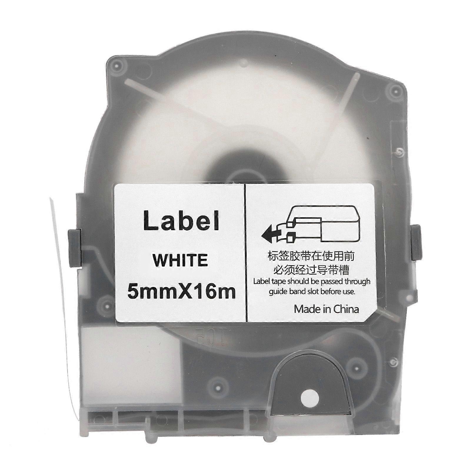 2025 Latest Model  5mm Label Tape Clear Print Even Inking Self Adhesive Label