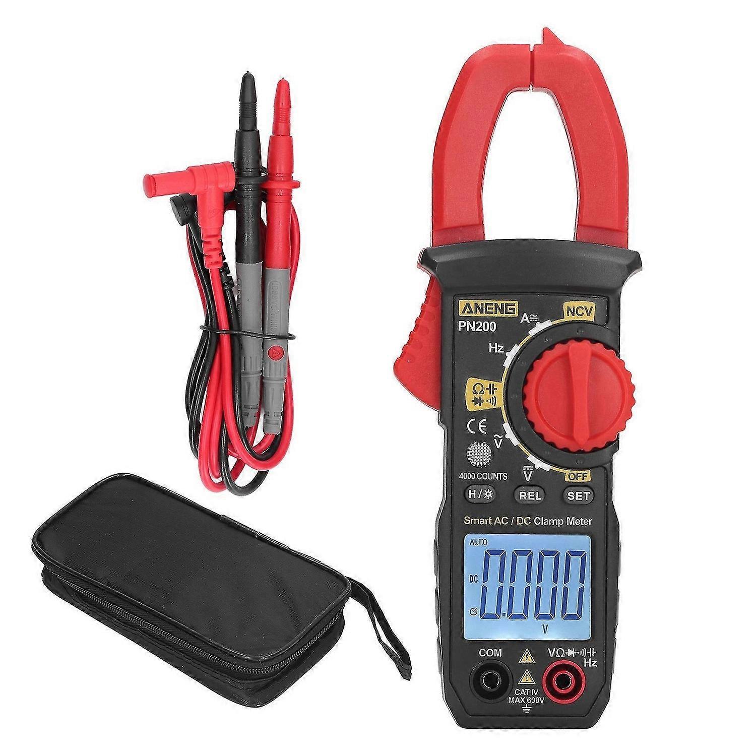 Digital Clamp Meter Multifunctional AC DC Ammeter NCV Smart Multimeter for Testing