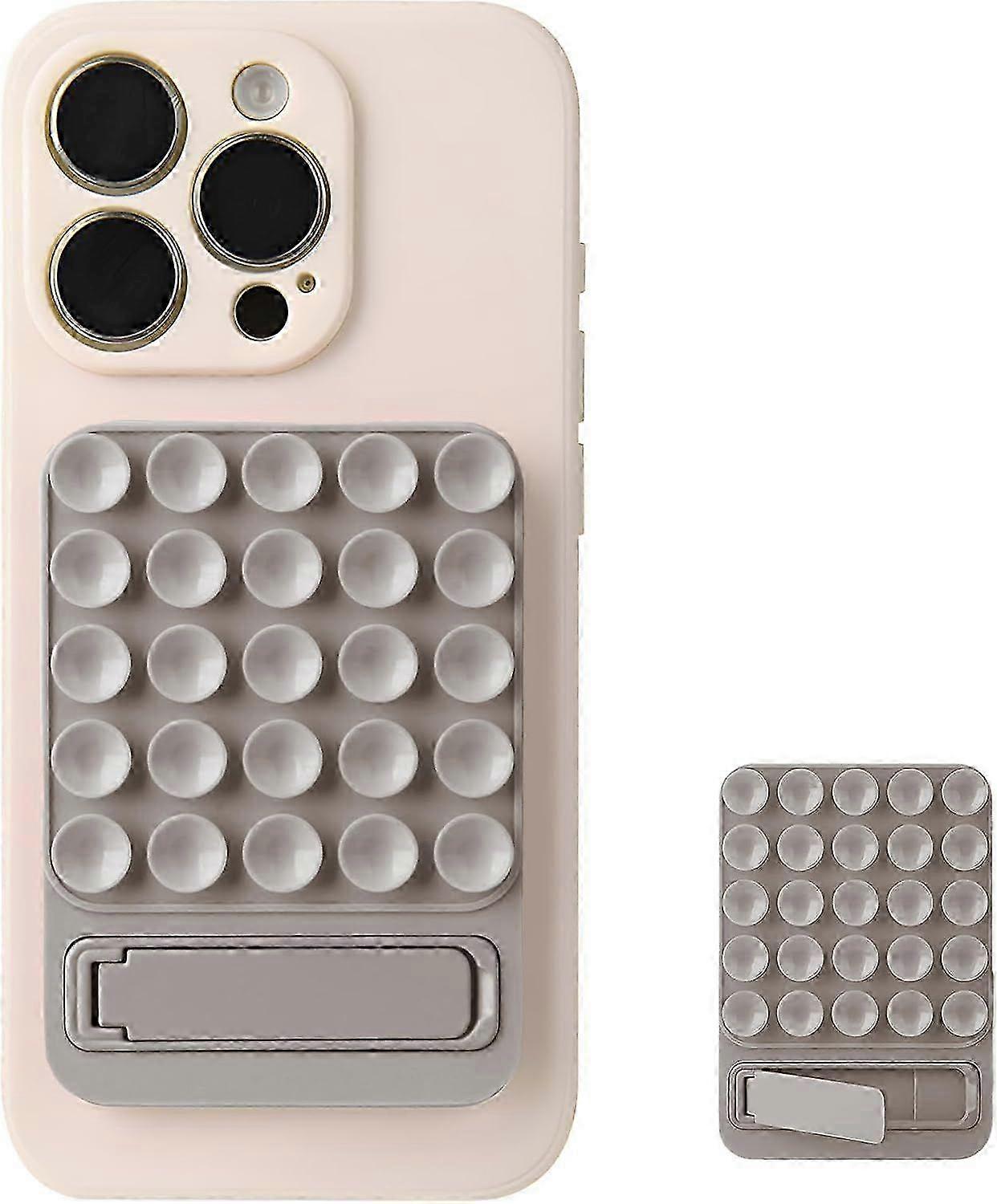 2 in 1 Suction Cup Phone Mount,Hands-Free Sticky Phone Grip Mount,Multi-Purpose Phone Sticky Grip,Su