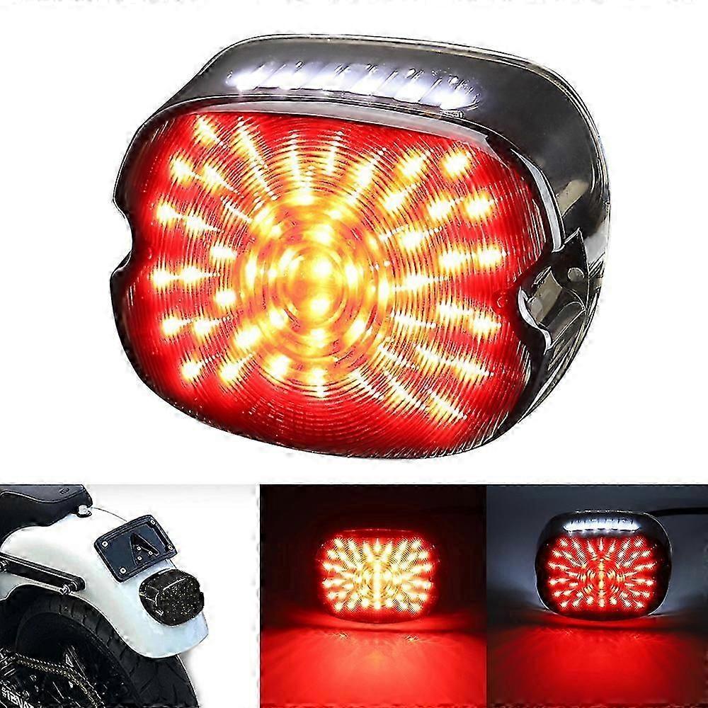 LED פנס אחורי לאופנוע Plug and Play איתות בלם עבור דגמי הארלי ספורטסטר Dyna Electra Glide