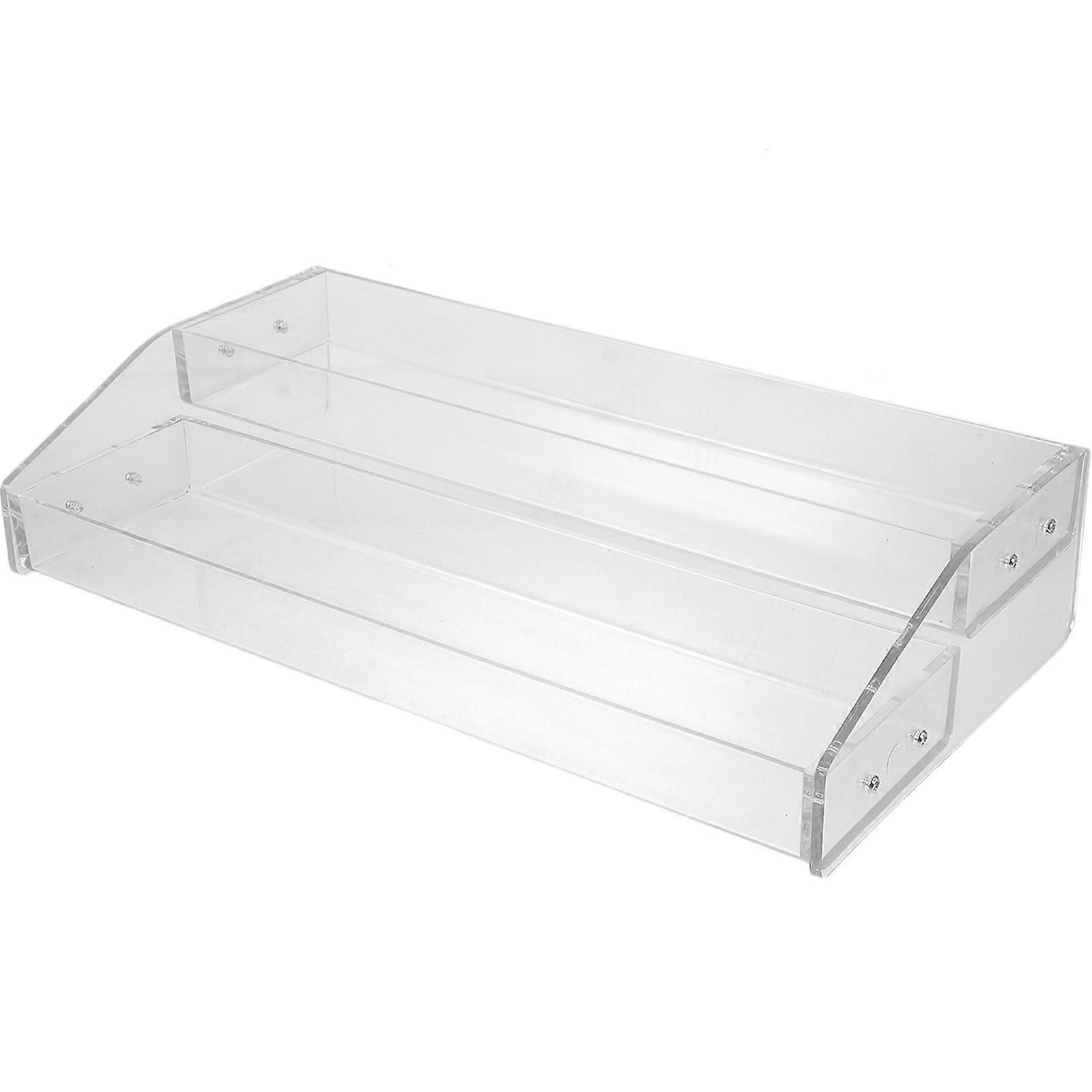 Transparent Showcase Fragrance Display Large Capacity Storage Stand For Living Room Space-saving 1Pcs