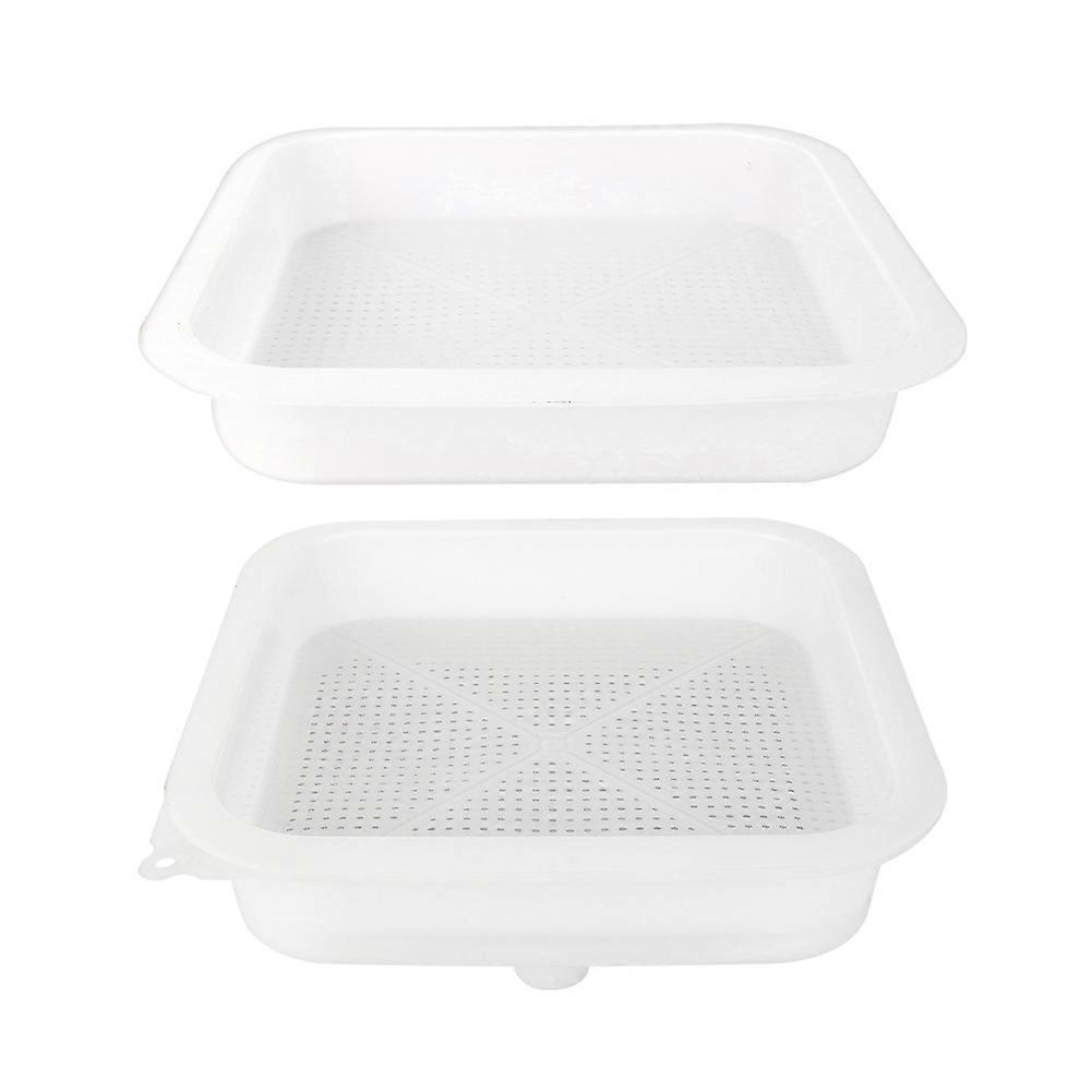Double Layer Food Grade Honey Strainer Filter Sieve Beekeeping Equipment Tools