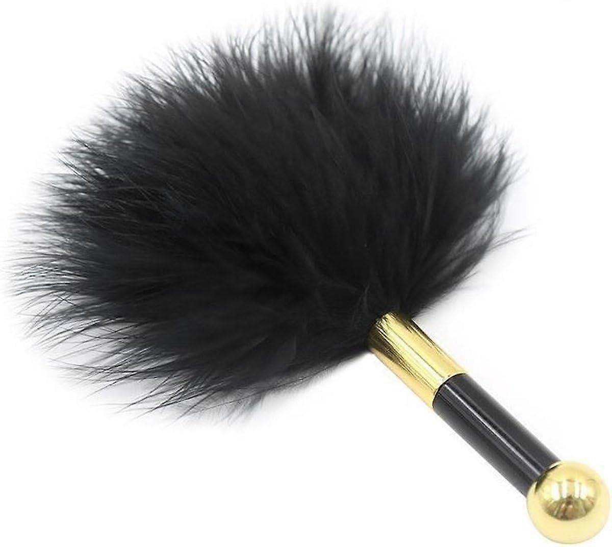 Tickel Gold Stick Personal Massager For Erotic Pleasure Gold-Tone Finish