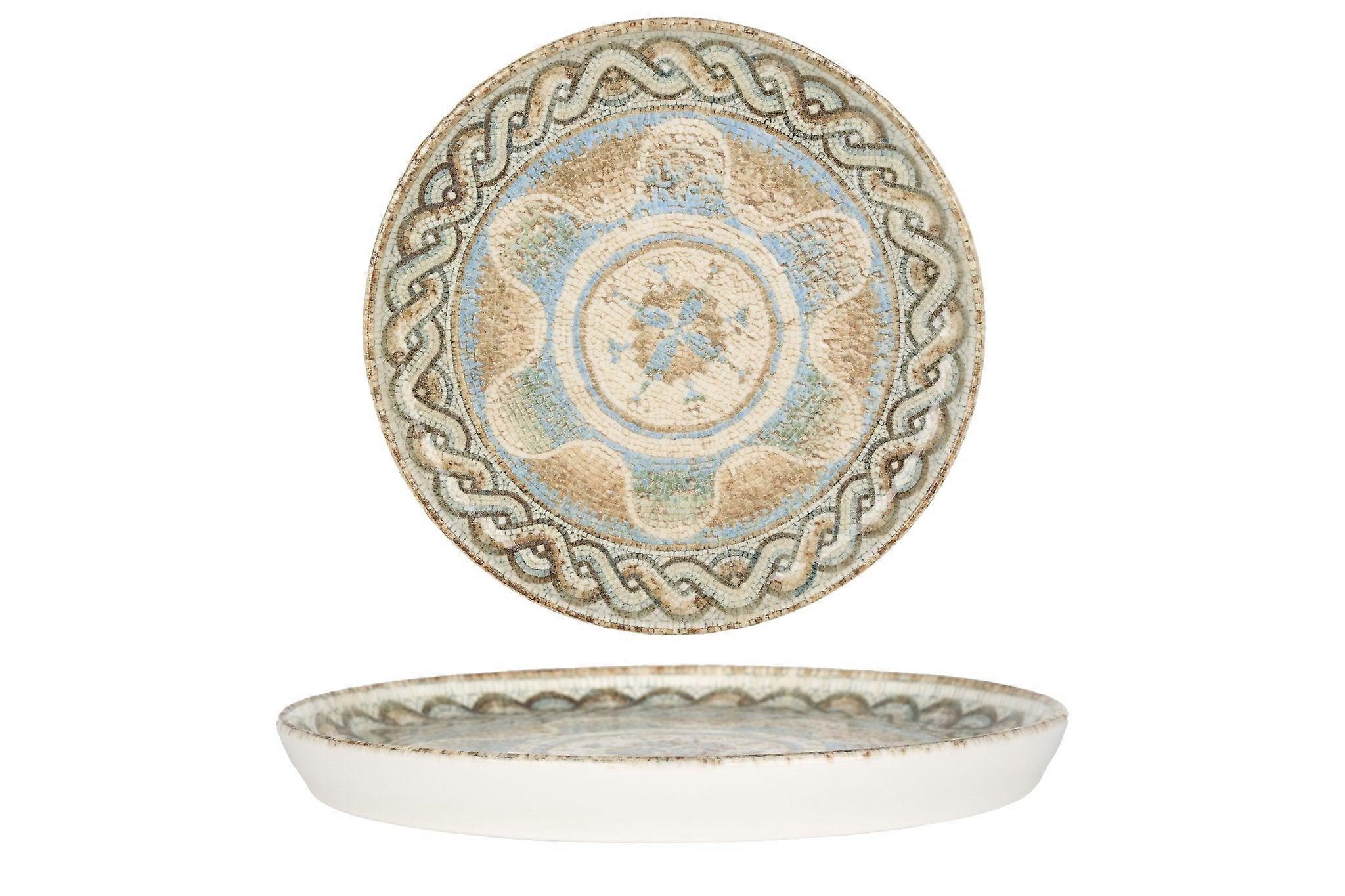 Rinart Dessert Plate - Celest - Porcelain - 24 cm  - set of 6
