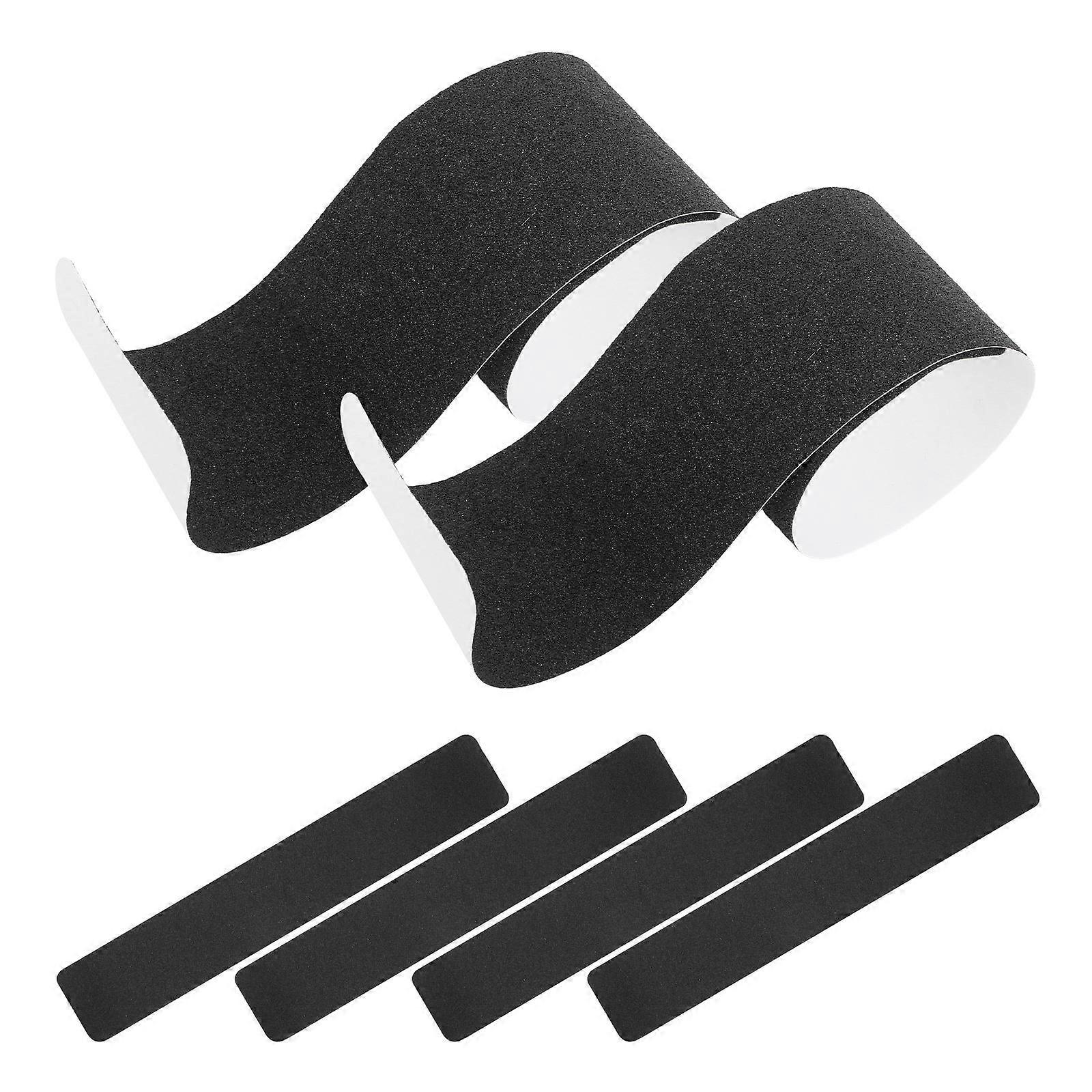 Step Covers Non Slip Anti Slip Tape for Stairs Black 6Pcs Easy Installation Versatile Application