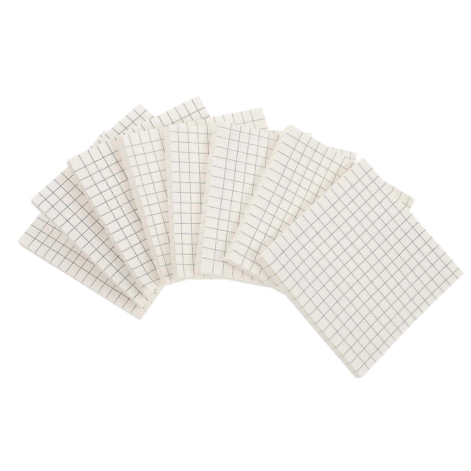 8 Notebook Notepad Blue Large Dot Grid Notepad Memo Pad Sticky Notes Refrigerator Notepad Small Memo Stickers Stickers for Household Notes Paper White