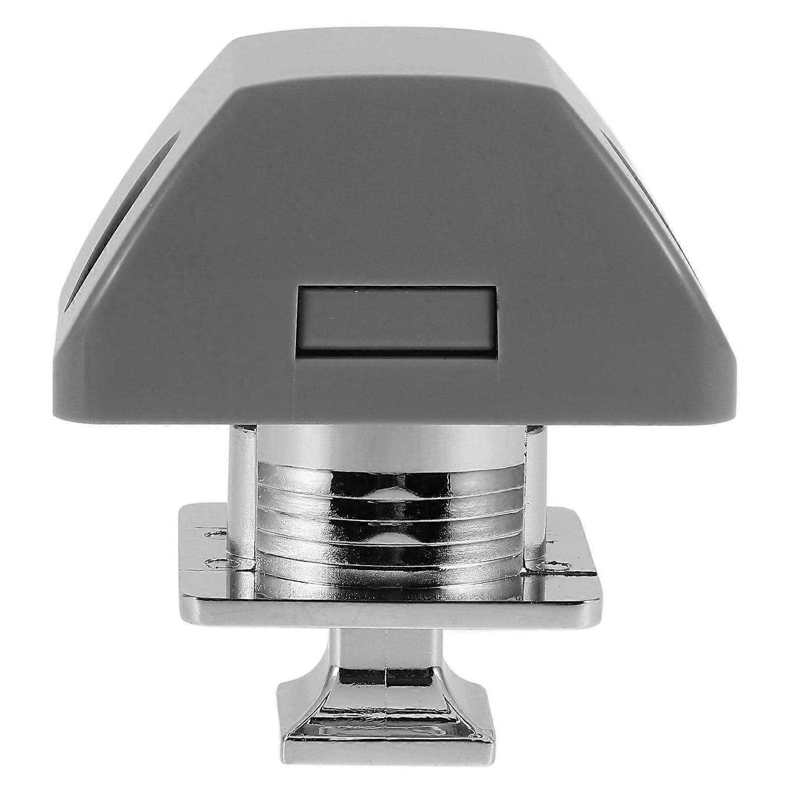 Rv Cabinet Lock Push Button Open Lock Cabinet Door Use Engineering Plastic Heavy Duty 2.4×2.4×1.6in No Key Required 1 Set