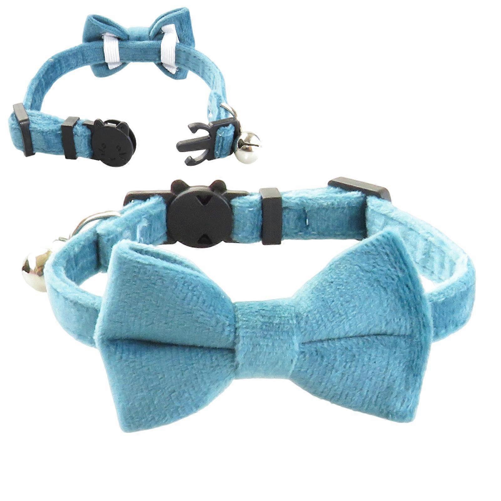 Bow Tie Collar for Dogs, Breathable, SkinFriendly, Blue