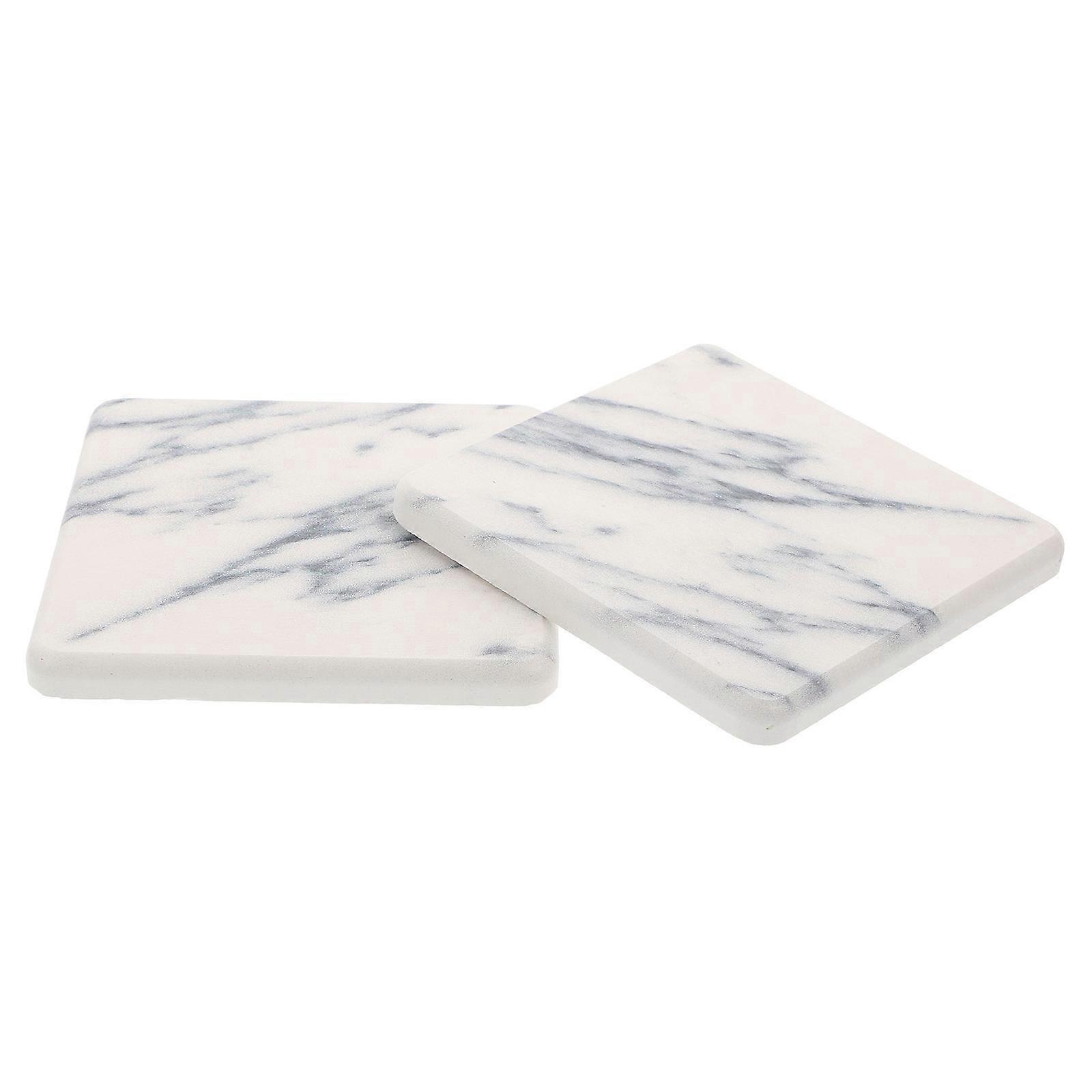 Cup Pad Quadratische Kieselgur Saugmatten Hotel Besteck Matten Design 6Pcs