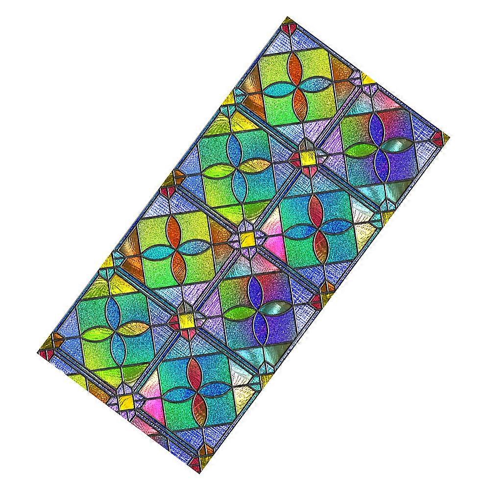 Static Cling Window Privacy Film for Decorative Use – Blocks Light, Enhances Privacy, Dampens Sound for Home and Office