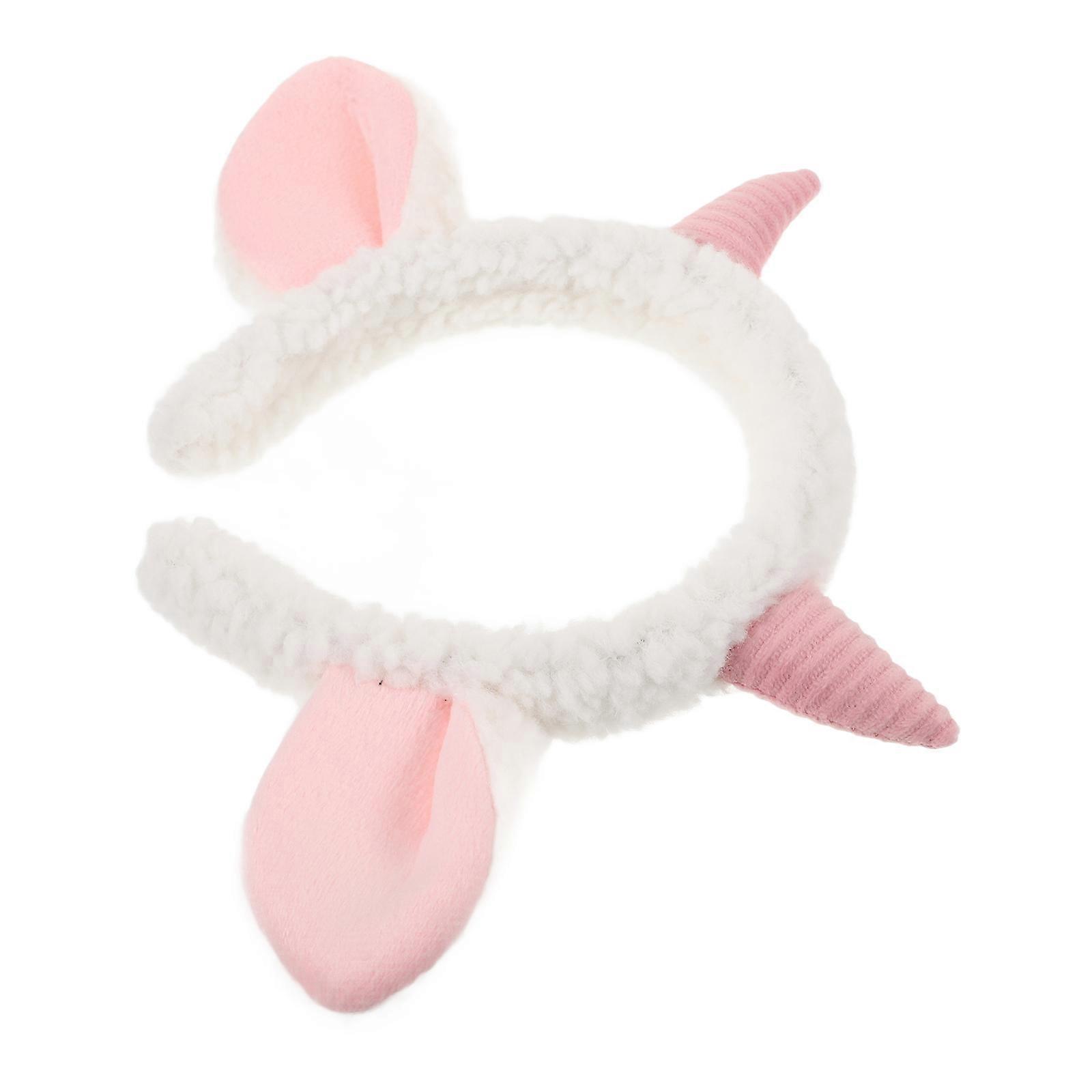 Sheep Ears Shaped Hair Accessory Adorable Sheep Ears Headband For Family Gathering .2×7.5×1.2in Fashionable Style Addition 1Set