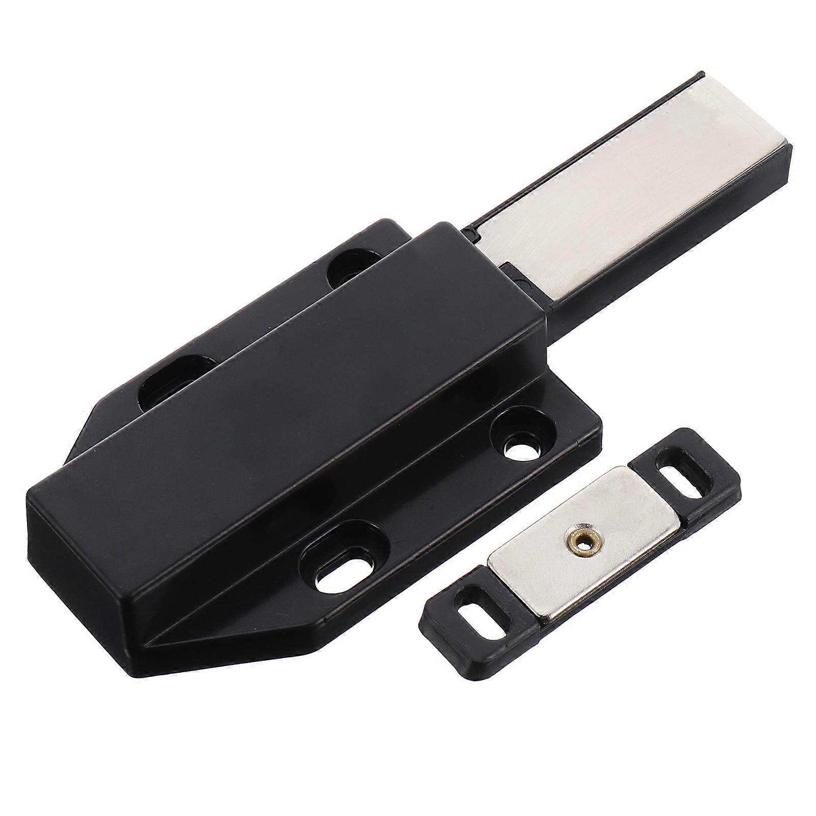 Magnet Push Latch Cabinet Touch Lock Heavy Duty Spring Smooth Surface Automatic Door Catch for Kitchen Bedroom Lounge Storage Boxes