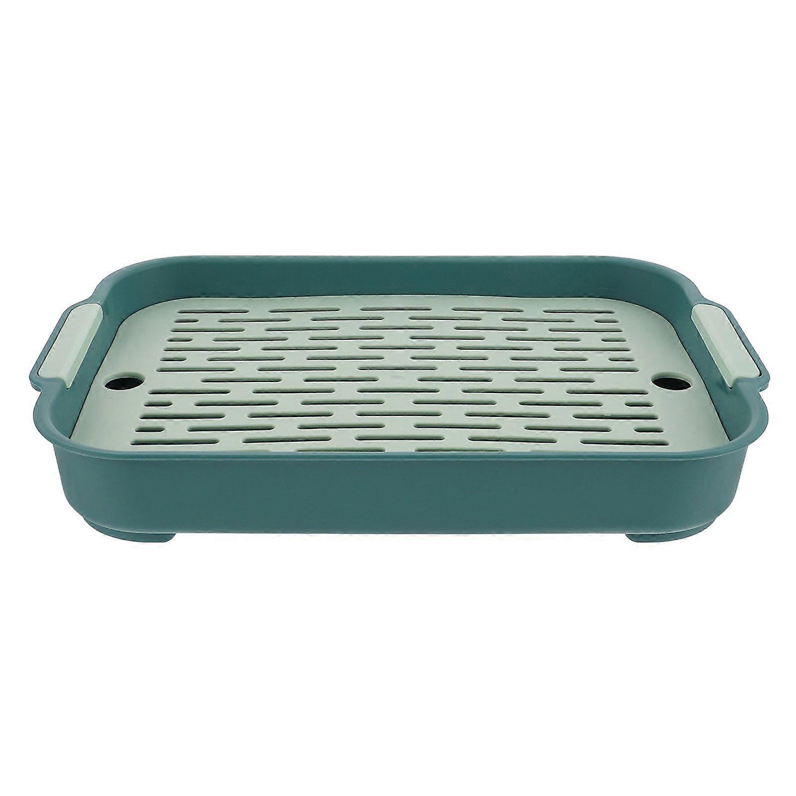 Rabbit Litter Box Rectangular Hamster Toilet Bunny Litter Box Rabbit Training Potty