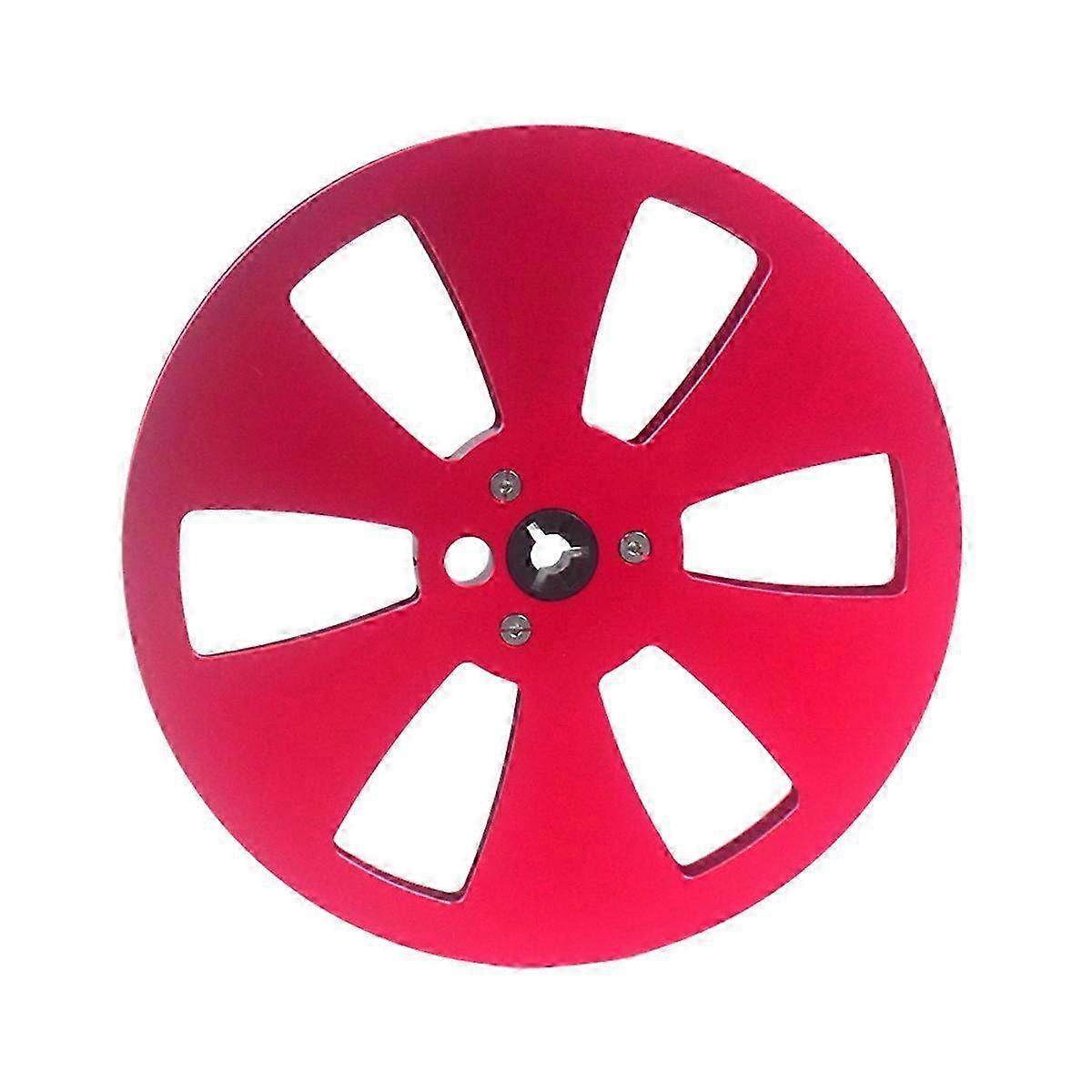 7 Inch Empty Take Up Reel to Reel Hub with 6 Holes for 1/4 Inch Tape Reels B Compatible with Audio Recording Equipment