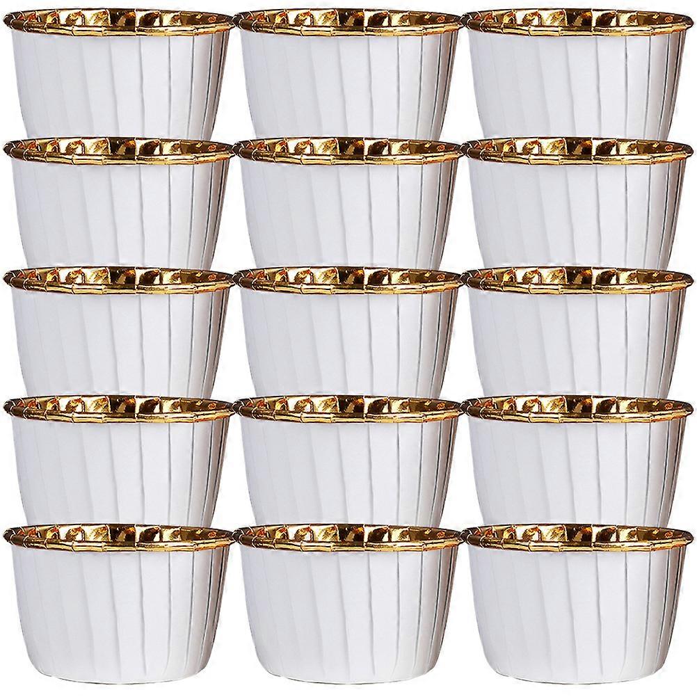 50Pcs Decorative Cupcake Liners for Diy Muffin Cups and Creative Cake Cups with Non Stick Cake Wrappers