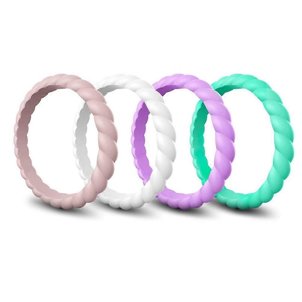 Assorted Color 10Pcs Women Silicone Perfect For Exercises And Celebrations Flexible And Durable