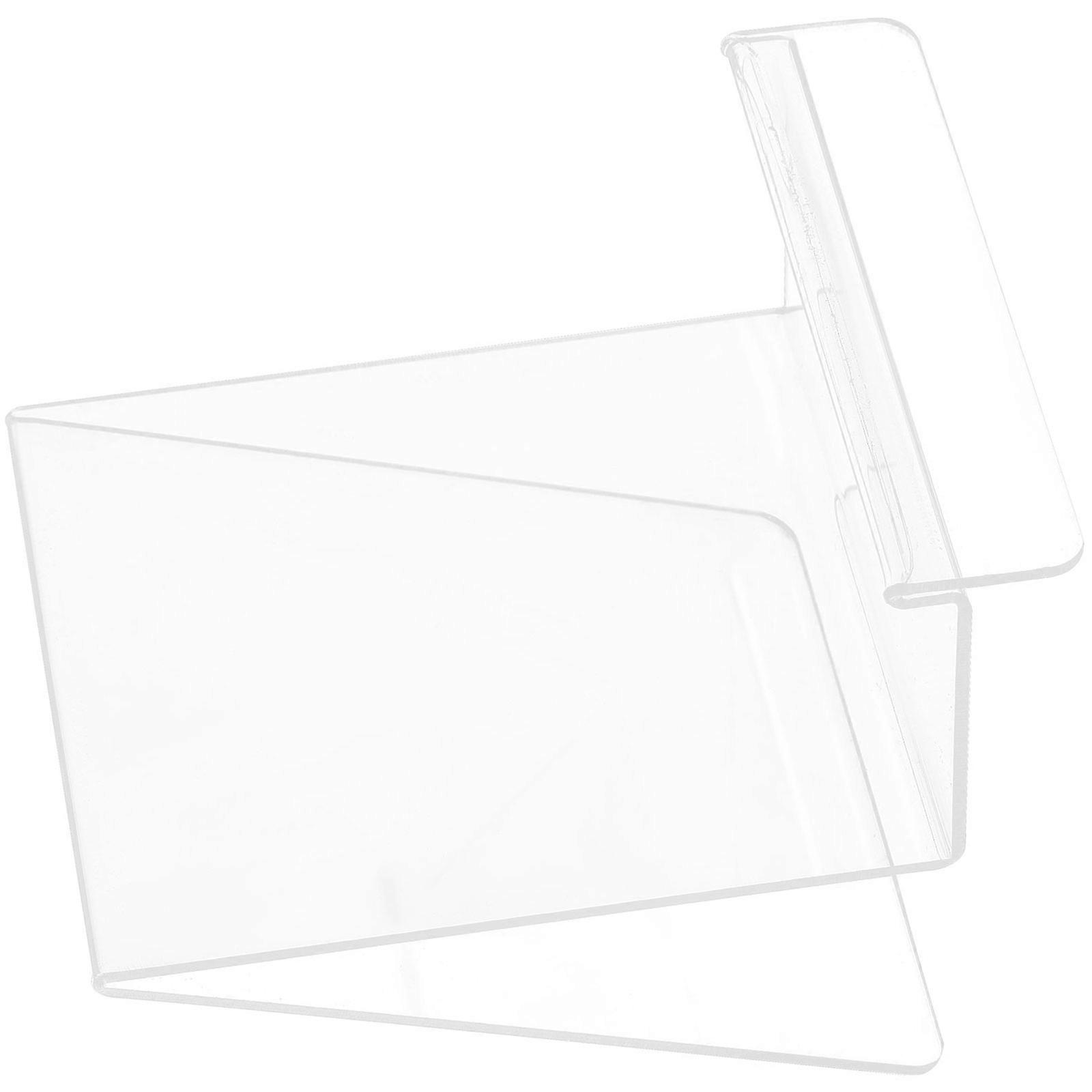 Acrylic Book Display Rack 1 Set Practical Magazine Stand for Bookstore Holder