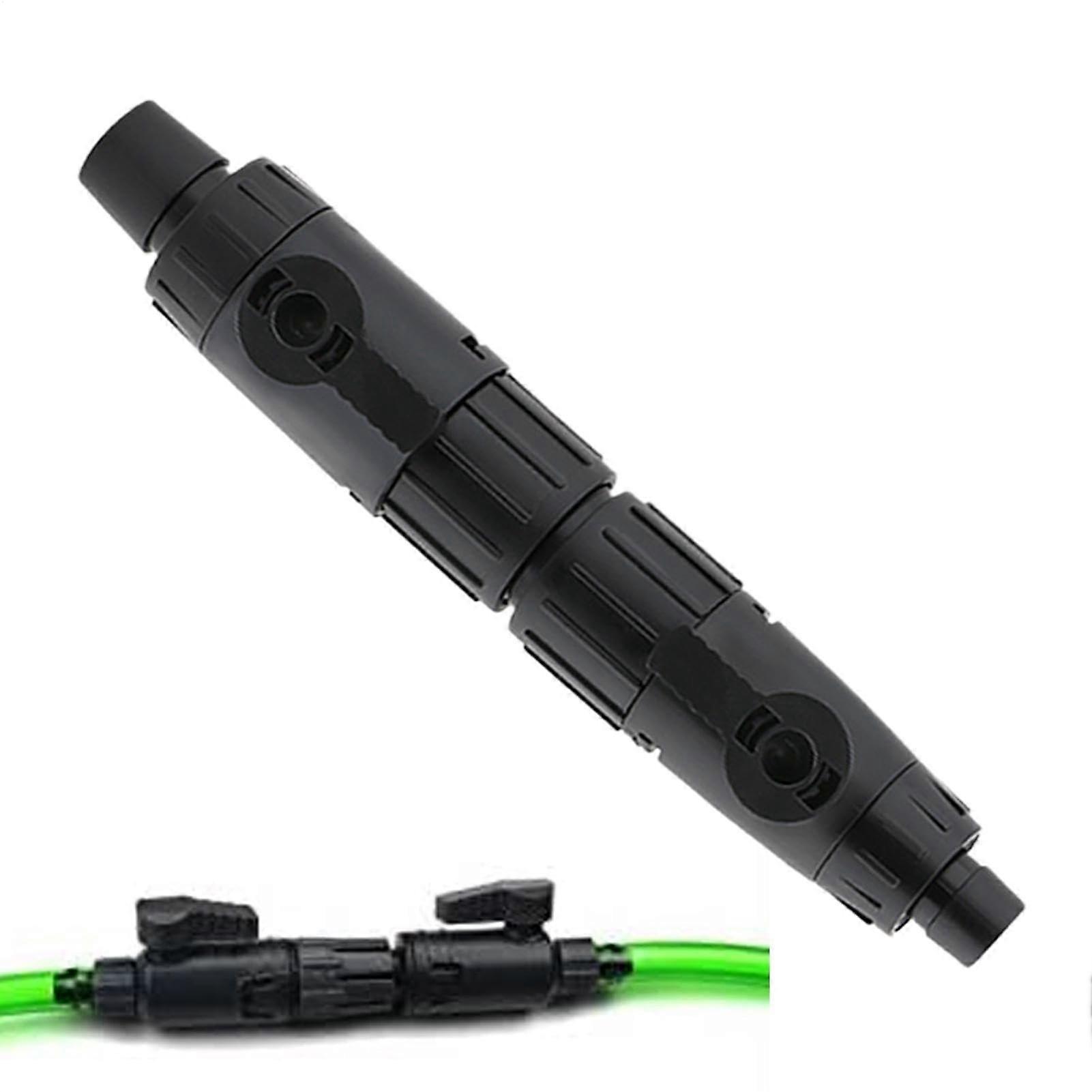 Aquarium Hose Valve, Adjustable Control Valve, Quick Release Filter Valve for 12-16mm Hoses, Replacement Parts