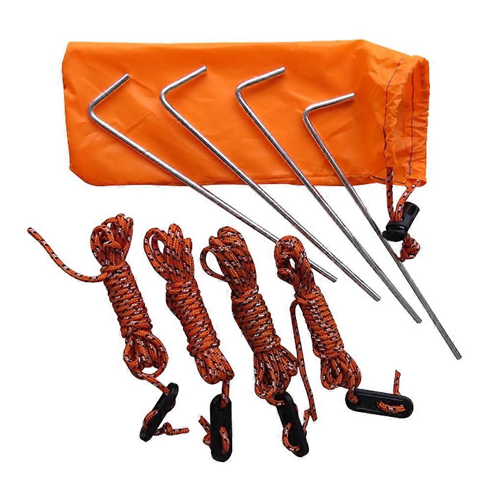 Tent Nails Stabilization Hiking 18x1x1cm Assorted Color 1 Set