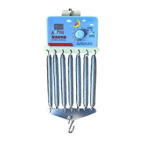 Spring Cradle Motor with Controller No Noise Electric Baby Swing Controller Motor up to 20kg/44 lbs Hanging Baby Cradle Motor with Timer Adjustable