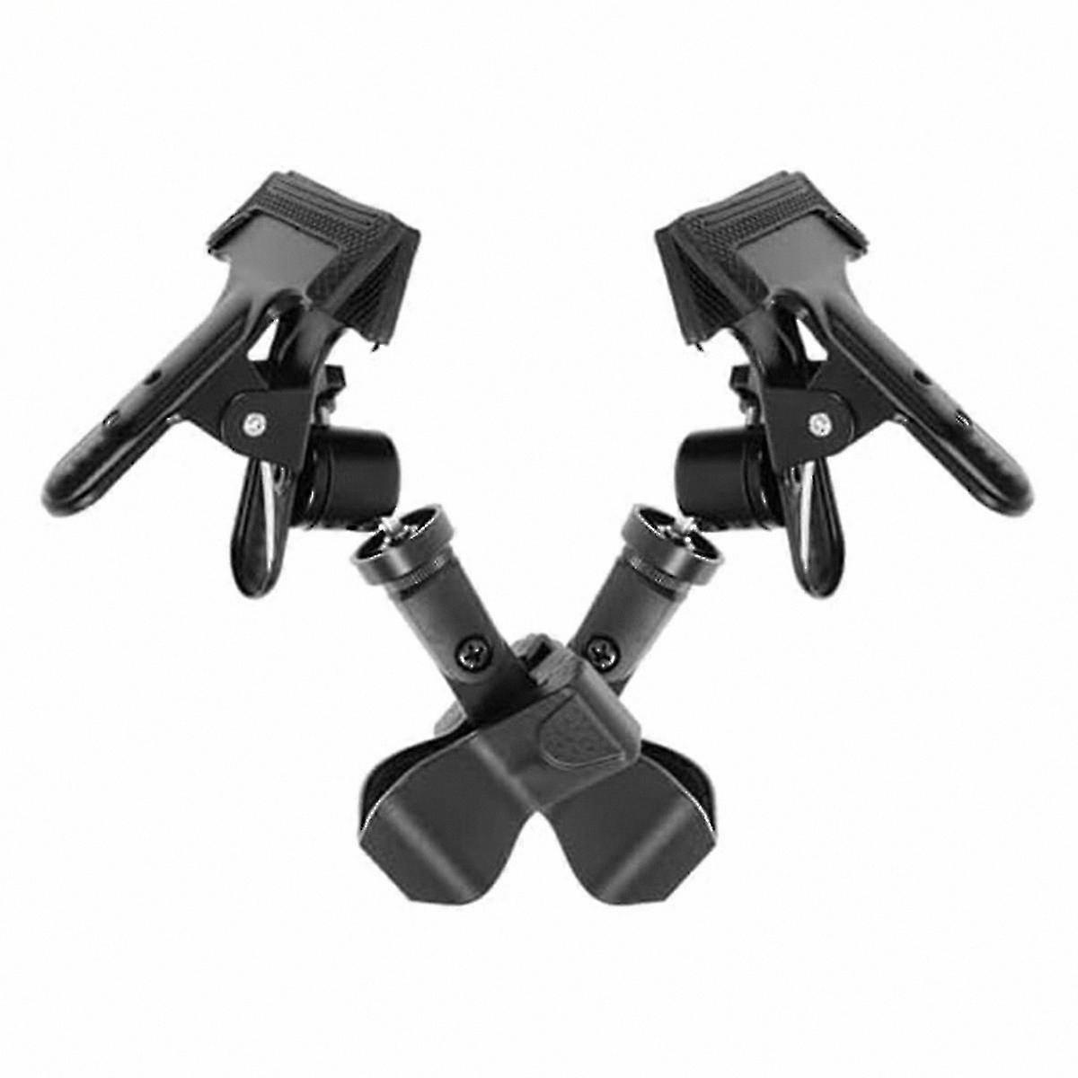 Adjustable Plastic Hoop Stand Clips for Embroidery Frame Display, 2 Pack Table Clamps Holder