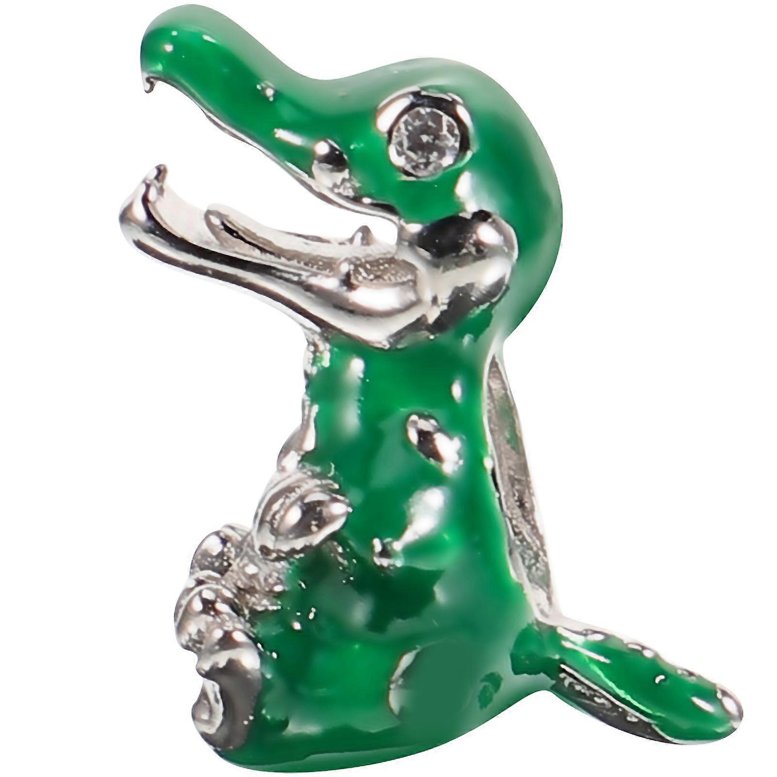 Durable Crocodile Charm Bead Enhancing Your Jewelry Creation Experience
