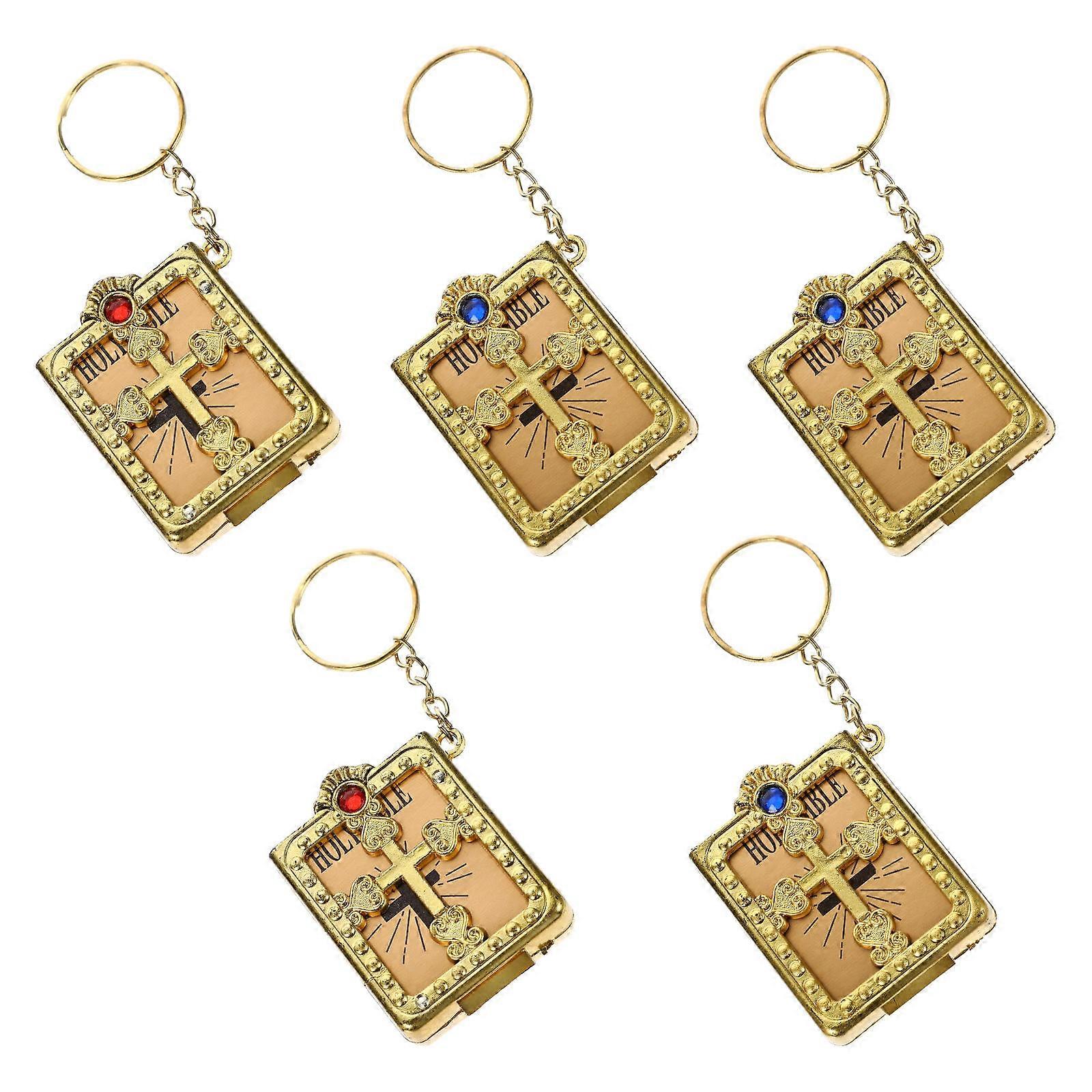 Bible Inspired Keychain Ornament, Classic and Elegant Design, Portable Accessory