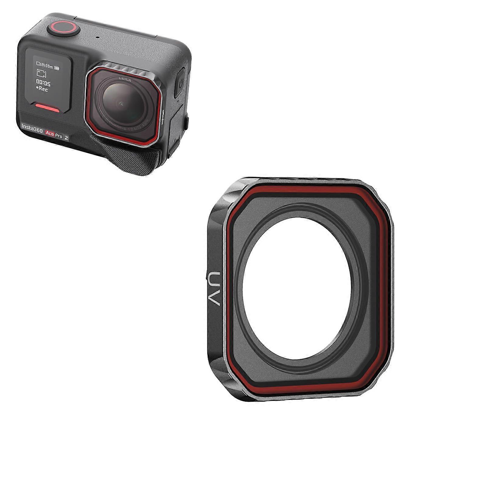 Filters for Insta360 AcePro2 Waterproof UV CPL ND8 ND16 ND32 ND64 Dimming Polarizing Camera Accessories