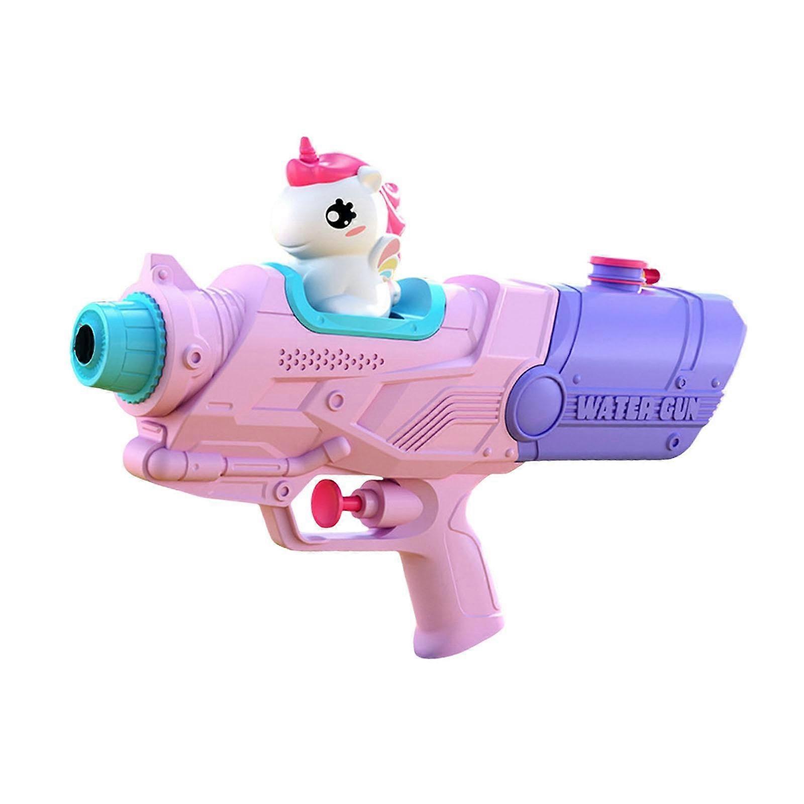 Water Spray Toy, Hand-Activated, Portable Summer Toy For Pool Parties, Lightweight, Pink, Ages 4-6