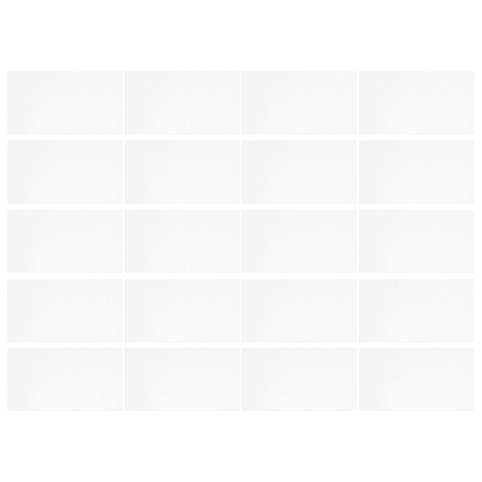 Writable Acrylic Name Cards for Party Use Smooth Edge Transparent Acrylic Signs 20 Pieces