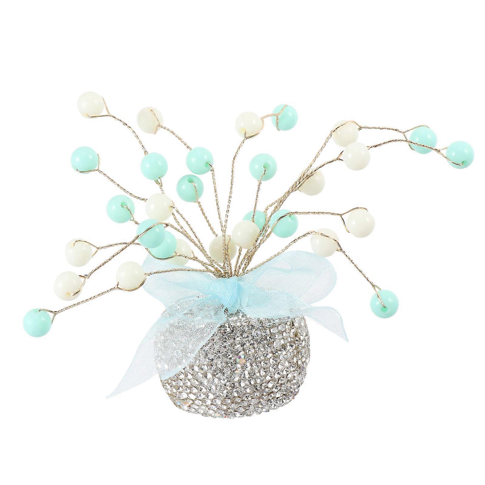 Here's a polished product description for your **Rhinestone Balloon Car Ornament**:

   

### 🎉 1pc Rhinestone Balloon Car Ornament – Adorable Car