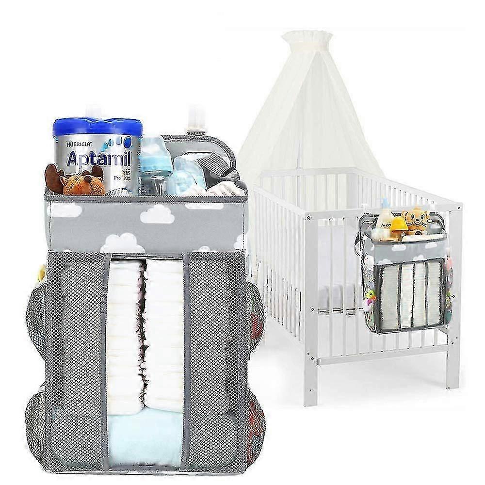 Bamboo Charcoal Loofah Back Scrubber - Long Handle Exfoliating Bath Sponge for