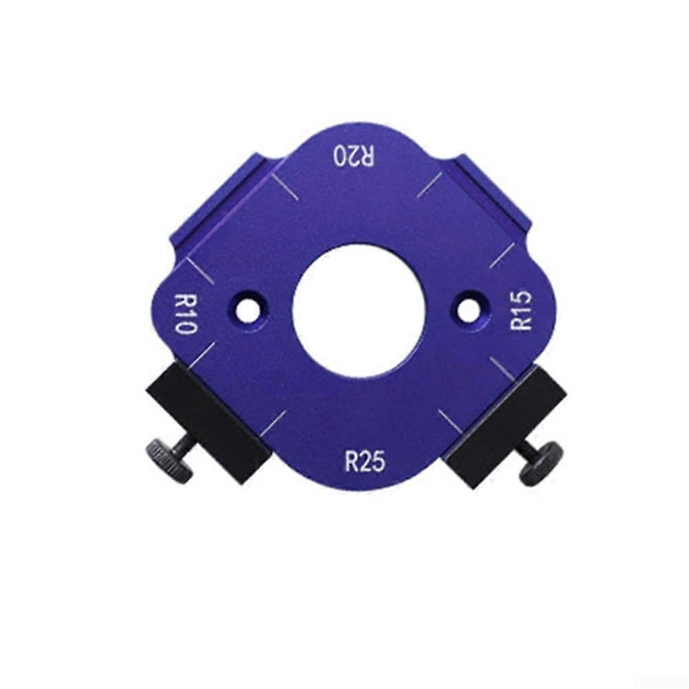 Carpenter Tool Round Corner Radius Device for Precise Cutting, 5-25 mm Adjustable, Robust Material