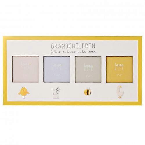 Love Life 4 Multi Aperture Collage Frame - Grandchildren