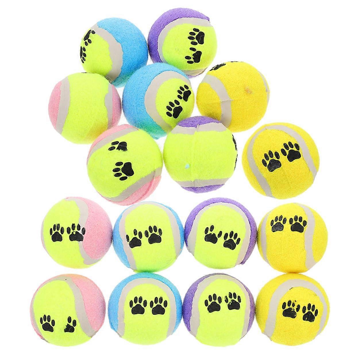 Training Balls 16-Piece Durable Soft Set For Kids And Adults Indoor And Outdoor Use Bite-Resistant